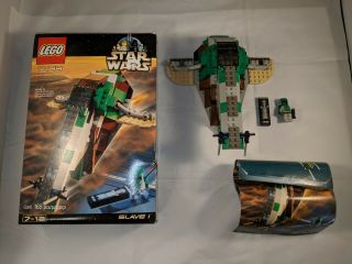 Lego Star Wars 7144 Slave 1 With Mini Figures 100 Complete