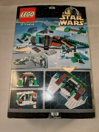 Lego Star Wars 7144 Slave 1 With Mini Figures 100 Complete 6