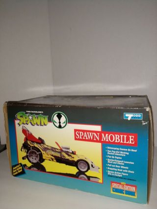 1994 Spawn Mobile by Todd McFarlane Toys Plus Special Edition Comic Book NIB 5