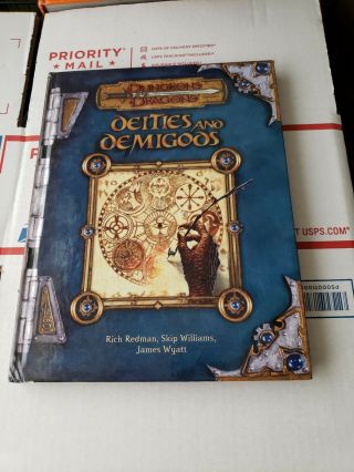 Deities And Demigods Dungeons And Dragons Hc Book