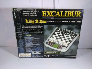 King Arthur Excalibur Model 915 Electronic Chess Game 100 Complete Great Shape 5