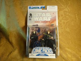Star Wars Dark Empire Ii Comic Pack 1 Clone Palpatine & Luke Skywalker Figures