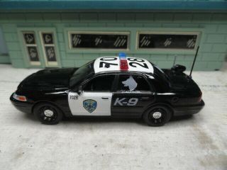 Green Light Police Oakland Plate Reader K - 9 Crown Vic Ford Custom Unit