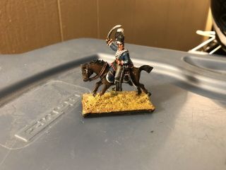 28mm Napoleonic British Light Dragoons Mounted Soldier Painted Colors
