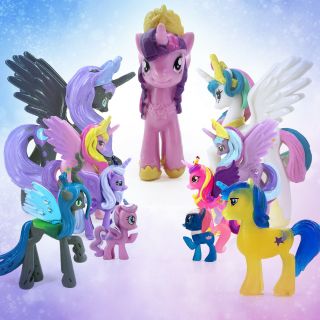 My Little Pony Unicorn Pegasus Horse Mini Loose Figures Cake Toppers Blind Bag