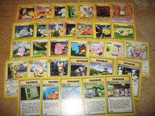 Pokemon Neo Genesis partial set 62/111 1st edition WOW 2