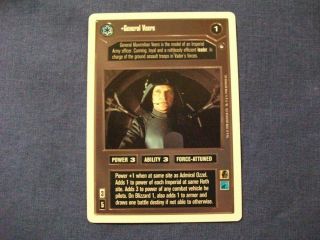 Star Wars Ccg Almost Complete Hoth Revised White Back Set (161/162) Look
