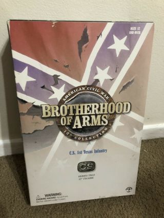 Sideshow Civil War Brotherhood Of Arms - C.  S.  1st Texas Infantry Figure