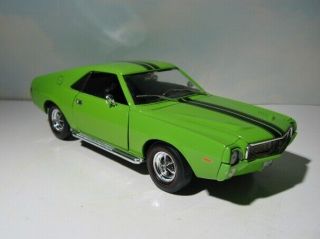 1969 Amc Amx - Ertl 1:18 Toys R Us Exclusive Limited Diecast - Big Bad Green