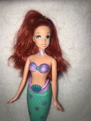 Disney Princess Ariel Barbie Mattel 2007 Little Mermaid Doll Purple Streak 2
