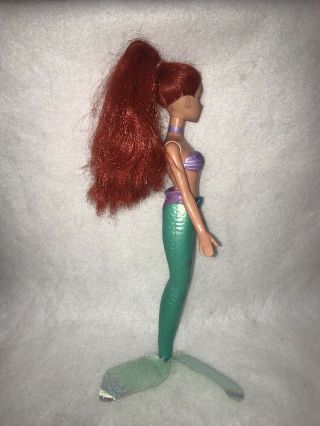 Disney Princess Ariel Barbie Mattel 2007 Little Mermaid Doll Purple Streak 3