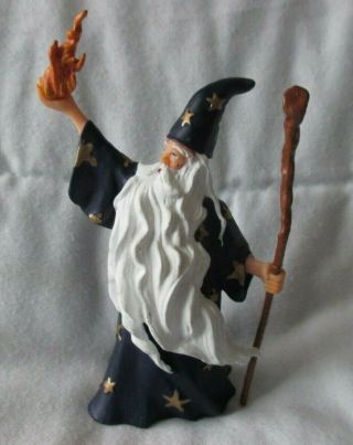 Papo Great Blue Wizard Merlin The Magician Fantasy Figure 1999