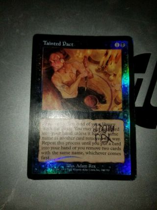Tainted Pact Foil Odyssey Mtg 2