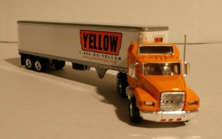 Matchbox Yellow Freight Systems Mack Ch600 Tractor Trailer Nib Dym 38010