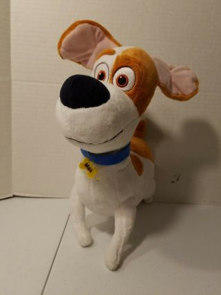 The Secret Life Of Pets Plush Dog Max 12 " Toy Factory Stuffed Animal