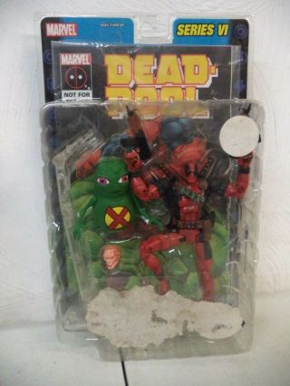 2004 - Toy Biz - Marvel Legends - Series Vi - Deadpool Figure -