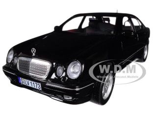 Boxdamaged 2001 Mercedes Benz E320 Black 1/18 Diecast Model Car By Sunstar 1173
