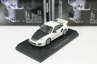 Porsche 911 Gt2 Rs 997 White 1/64 Kyosho Porsche Minicarcollection 6 2015
