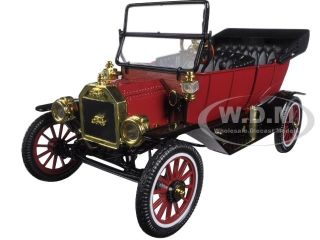 Boxdamaged 1915 Ford Model T Roadster Red 1/18 Motorcity Classics 88141
