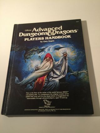 Advanced Dungeons And Dragons Players Handbook