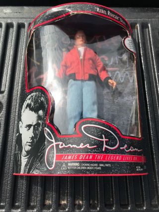 James Dean The Legend Lives On Rebel Rouser Doll No.  07452 Nrfb