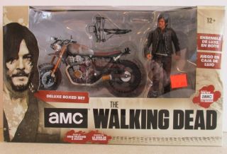Mib 2016 Mcfarlane Toys Amc The Walking Dead Daryl Dixon Custom Bike Toy