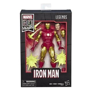 Marvel Legends 80th Anniversary Iron Man In Hand