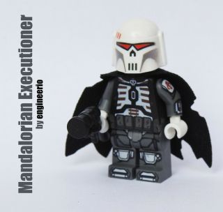 Custom Mandalorian Executioner Star Wars Minifigures On Lego Bricks