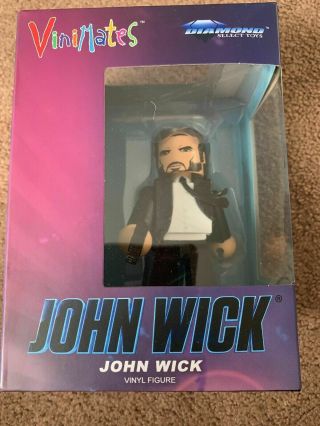 Diamond Select Sdcc 2019 Exclusive John Wick Vinimates Chapter 1 Figure In Hand