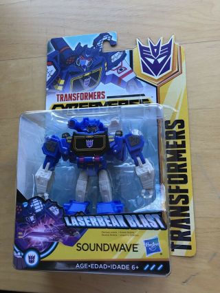 Transformers Cyberverse Soundwave Warrior Action Figure