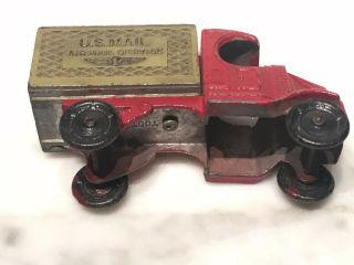 1931 Tootsie Toys Metal US Mail Airmail Service Mack Truck No.  4645 5