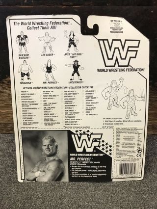 WWE WWF 1993 MR PERFECT CURT HENNIG ACTION FIGURE HASBRO 2