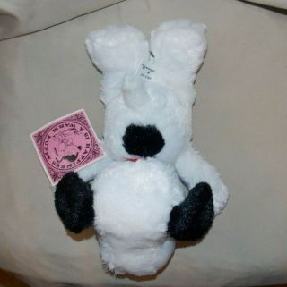 Hallmark Peanuts Snoopy White Beagle Dog Floppy Bean Bag Plush Stuffed 12 " Hugs