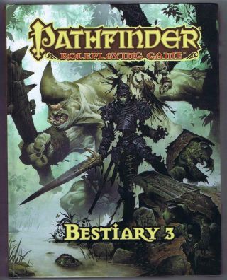 Bestiary 3 (pathfinder Rpg Sourcebook 3.  5 Ogl D20 Paizo 2011 Hc)
