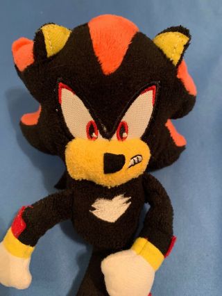 Sonic the Hedgehog SHADOW Plush Toy Sega 8 