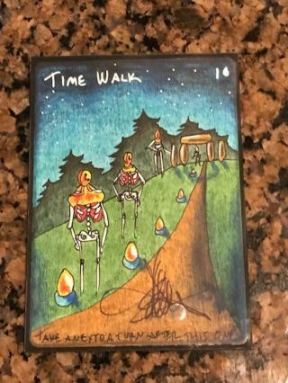 Mtg Magic The Gathering Time Walk Art By Amy Weber On Card - Watercolor
