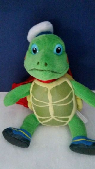 Wonder Pets Tuck Plush Doll Ty Beanie Baby 2008 Stuffed Animal 6 " Turtle