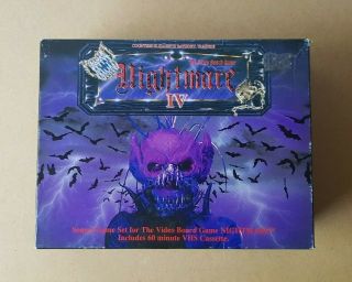 Nightmare Iv Expansion Vhs Horror Board Game Countess Elizabeth Bathory Vampire