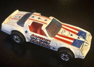 Captain America Hot Wheels Hot Bird The Heroes Series 1977 Pontiac Trans Am