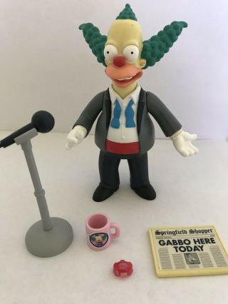 The Simpsons Tuxedo Krusty Clownfigure Series 13 Playmates World Of Springfield