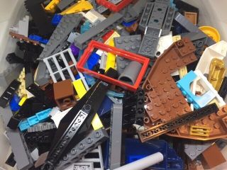 Sanitized 100 Lego By The Pound 6 Pounds Bricks Star Wars City