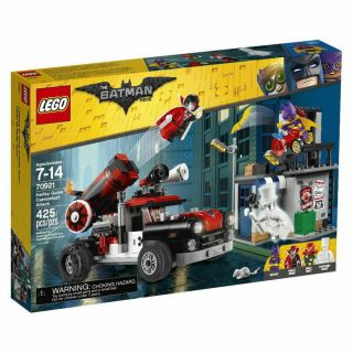 Lego The Batman Movie Harley Quinn Cannonball Attack 70921