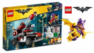 LEGO The Batman Movie Harley Quinn Cannonball Attack 70921 2