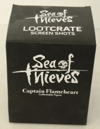 Sea Of Thieves Limited Edition Captain Flameheart Collectable Figure Nib