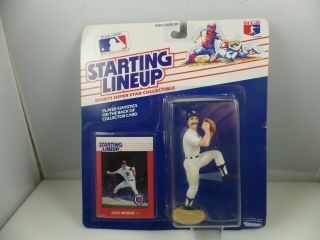 1988 Kenner Starting Lineup Jack Morris Mlb Baseball Figurine Detroit Tigers