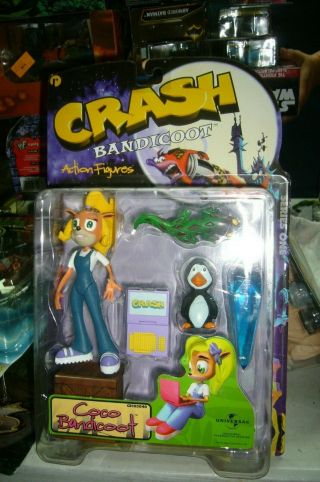 Crash Bandicoot Coco Bandicoot 1998 Series One Figure