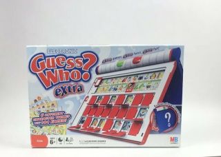 Electronic Guess Who? Extra Game Hasbro Milton Bradley,  Complete
