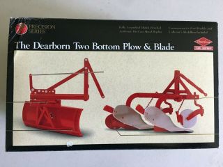 Ertl Collectibles The Dearborn Two Bottom Plow & Blade Precision Series 1/16