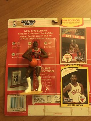 1990 Michael Jordan Nba Starting Lineup Figure - Basketball Slu - Chicago Bulls