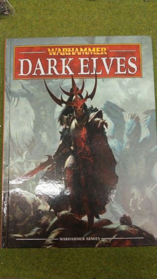 Warhammer Fantasy Dark Elves Army Book 8th Ed